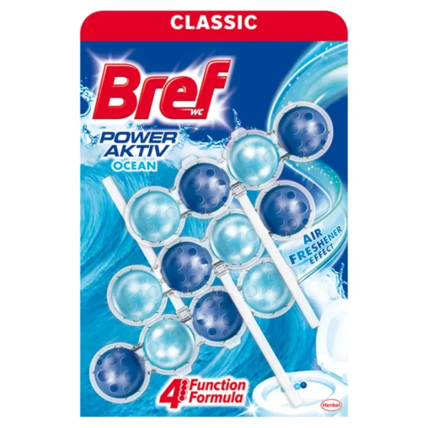 Bref Power Aktiv WC illatosító 3x50g