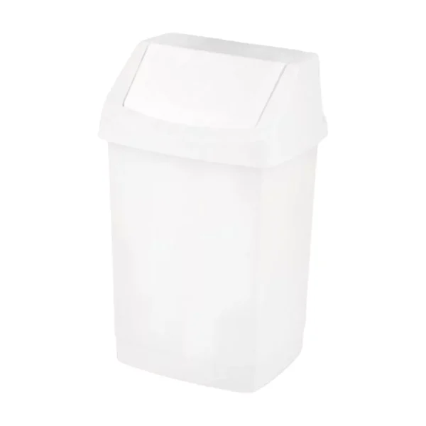 Curver Click-It billenőfedeles szemetes 50L fehér