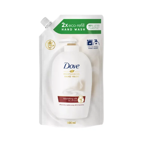 Dove folyékony krémszappan utántöltő – Nourishing Silk, 500ml