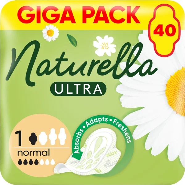 NATURELLA Ultra Camomile, egészségügyi betét - 40 db