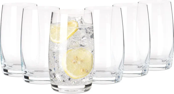 Vizespohár készlet 380 ml 6 db