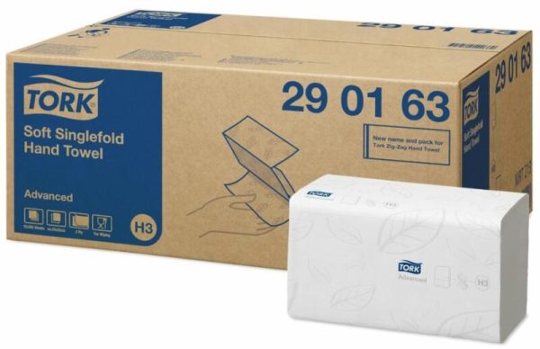 Lucart Eco 14 CF környezetbarát tekercses kéztörlő 14cm átm. - 2 rétegű, fehér 55m (Karton - 12 tek) - Image 3